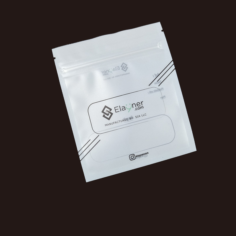 Özel Baskı Aligners Çanta Açık Diş Paketleme Zip Kilitleme Sıcaklık Sileme Çantası Diş Beyazlama Temiz Mylar Çantaları Aligner için