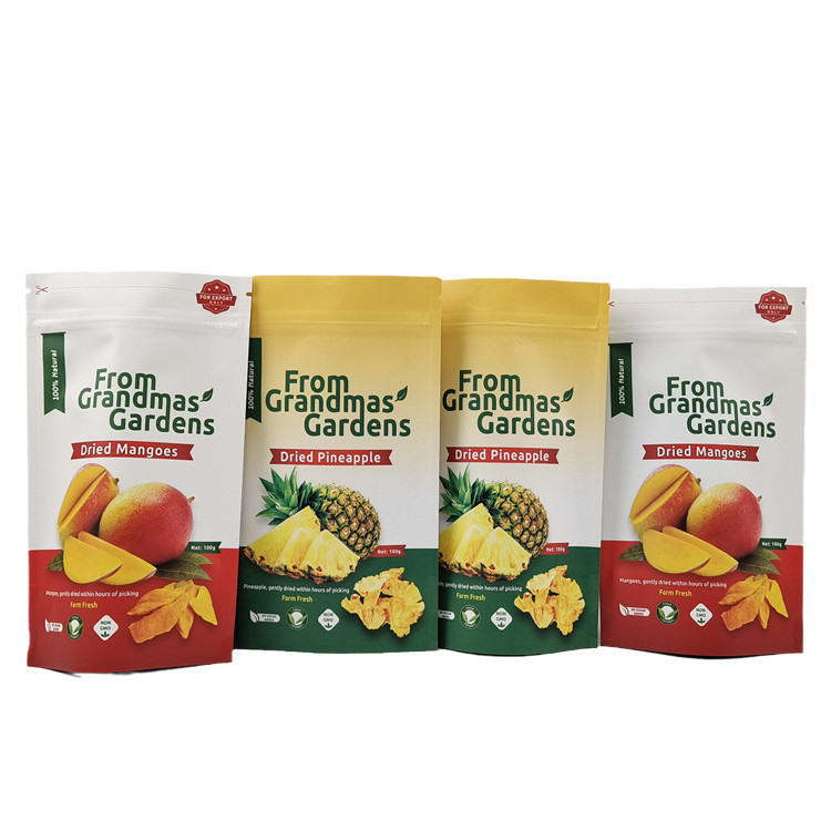 Özel Logo Kraft Kağıt Stand Up Pocket Gıda Sınıfı Biyolojik Bozulmaz Kokusuz Çantalar Logo ile