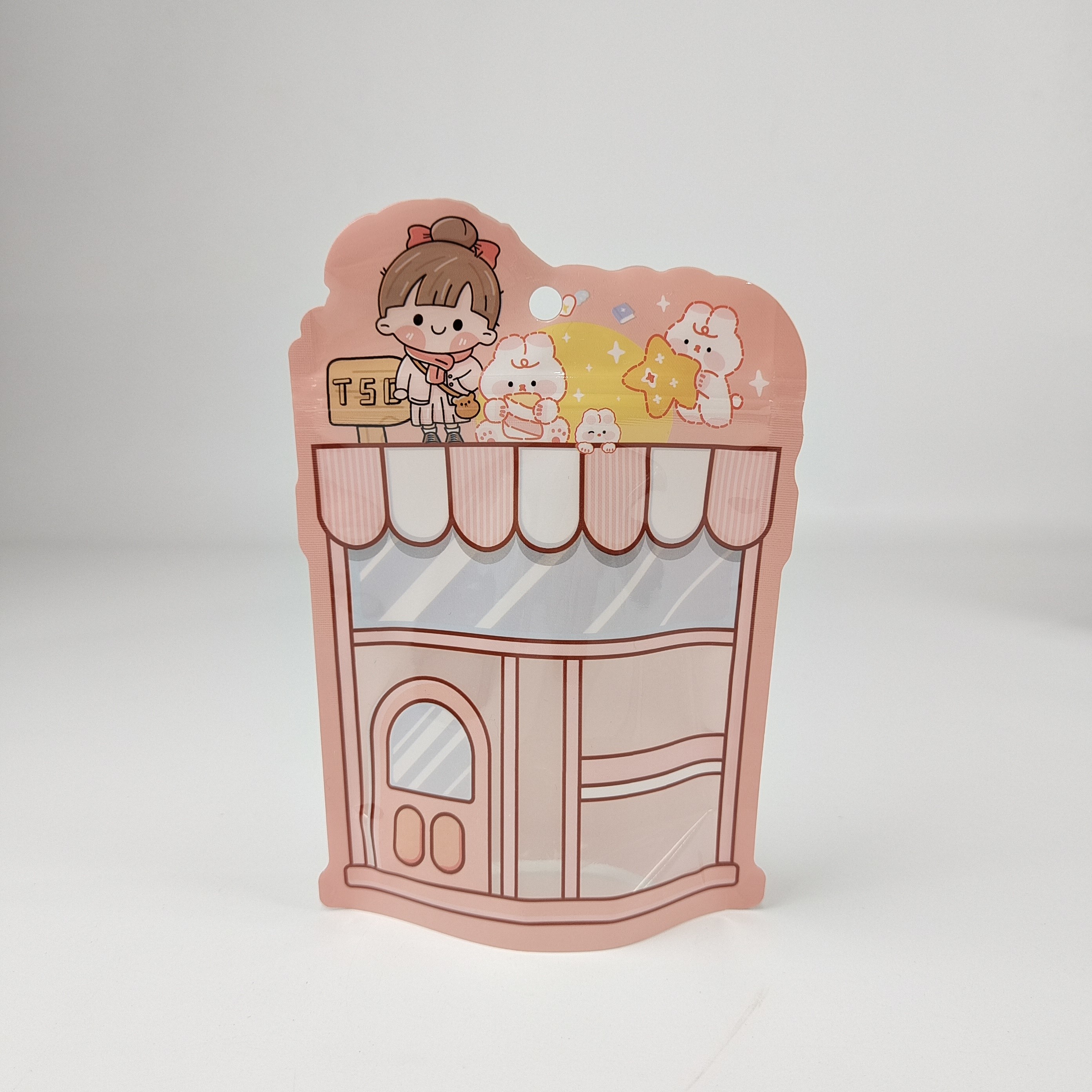 Gravure Baskı Mat Finish Mylar Stand Up Pocket Paketleme Çantası Sıcaklık Kapatabilir Mavi Easy Tear Notch Ziplock Çantaları