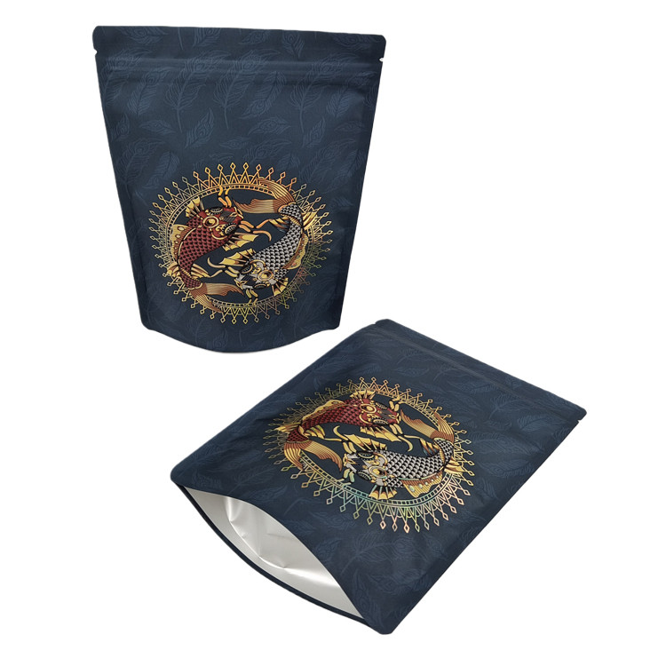 Fabrika tarafından tedarik edilen Plastik Alüminyum Folyo Mylar Gıda Ambalajı Çanta Çikolata Fındık Şekerli Ea smSell Logo ile Kanıt Torbalar