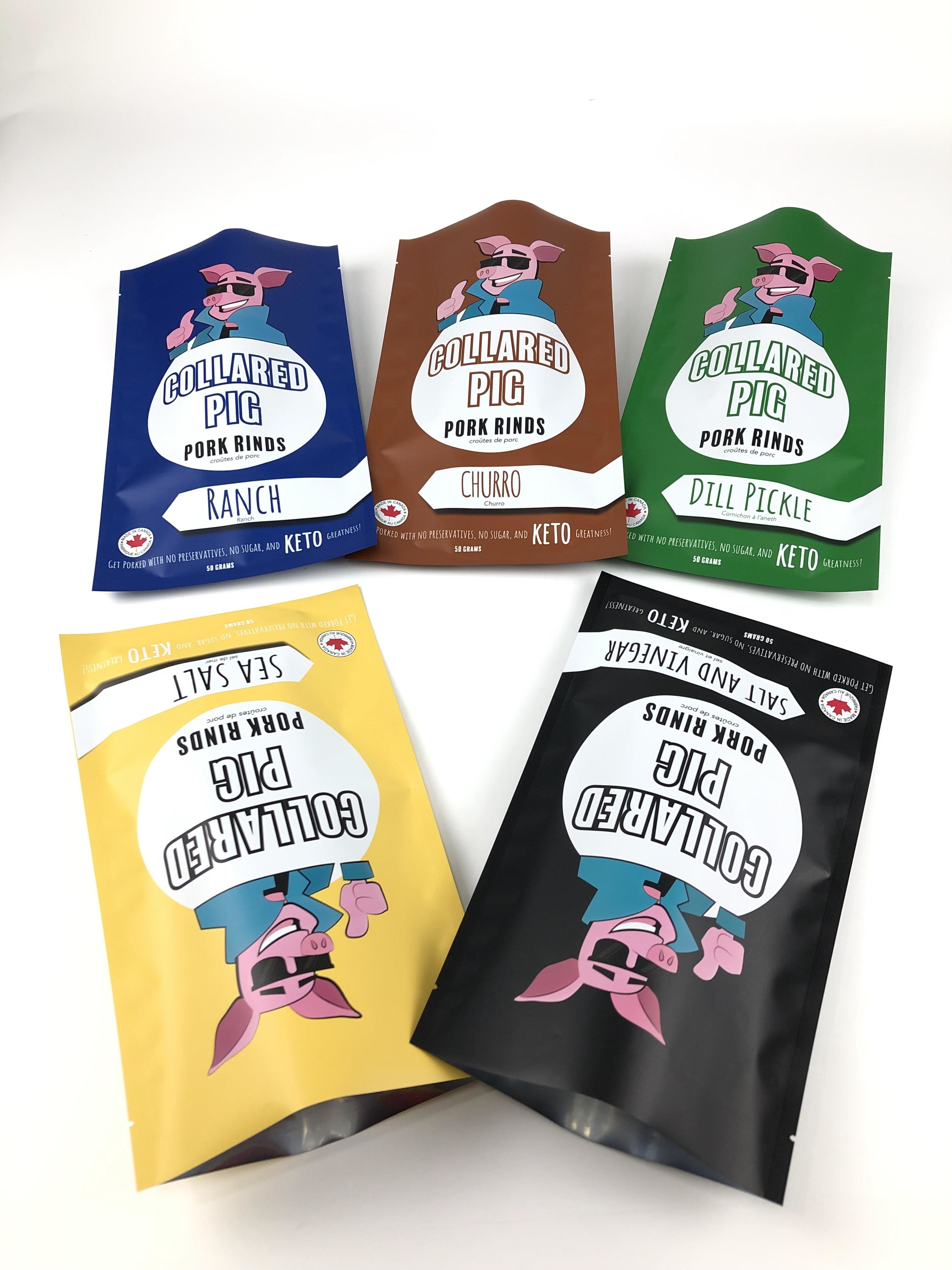 Kolay kapatılması için ısıl mühürlü özel plastik poşet ambalajı