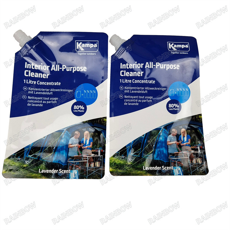 İçme suyu plastik sıvı torba ambalaj tekrar kullanılabilir plastik gıda tüp torba