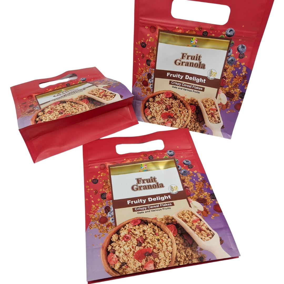 Gıda Koruma Paketleri 9 Renkli Alt Gusseted Cüzdanlar