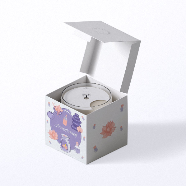 Karton Özel Basılı Kağıt Kutular Kozmetik Rezo Paketi SGS Onayı