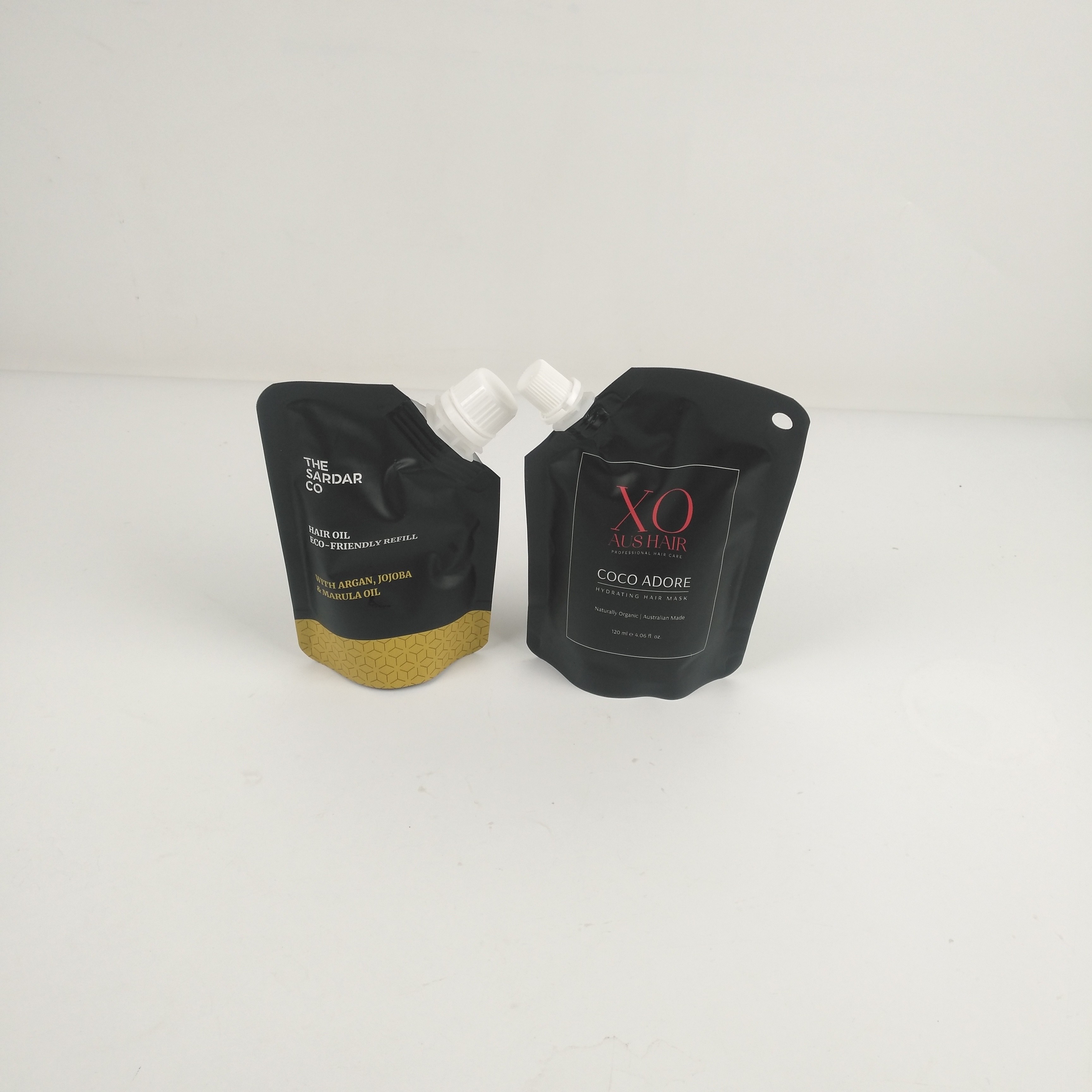 Özel seçenekler için 10 Renklere kadar Spout Pocket Packaging Hang Hole