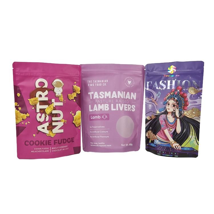 Özel gereksinimler için özel ısı mühürlü plastik poşet ambalajı