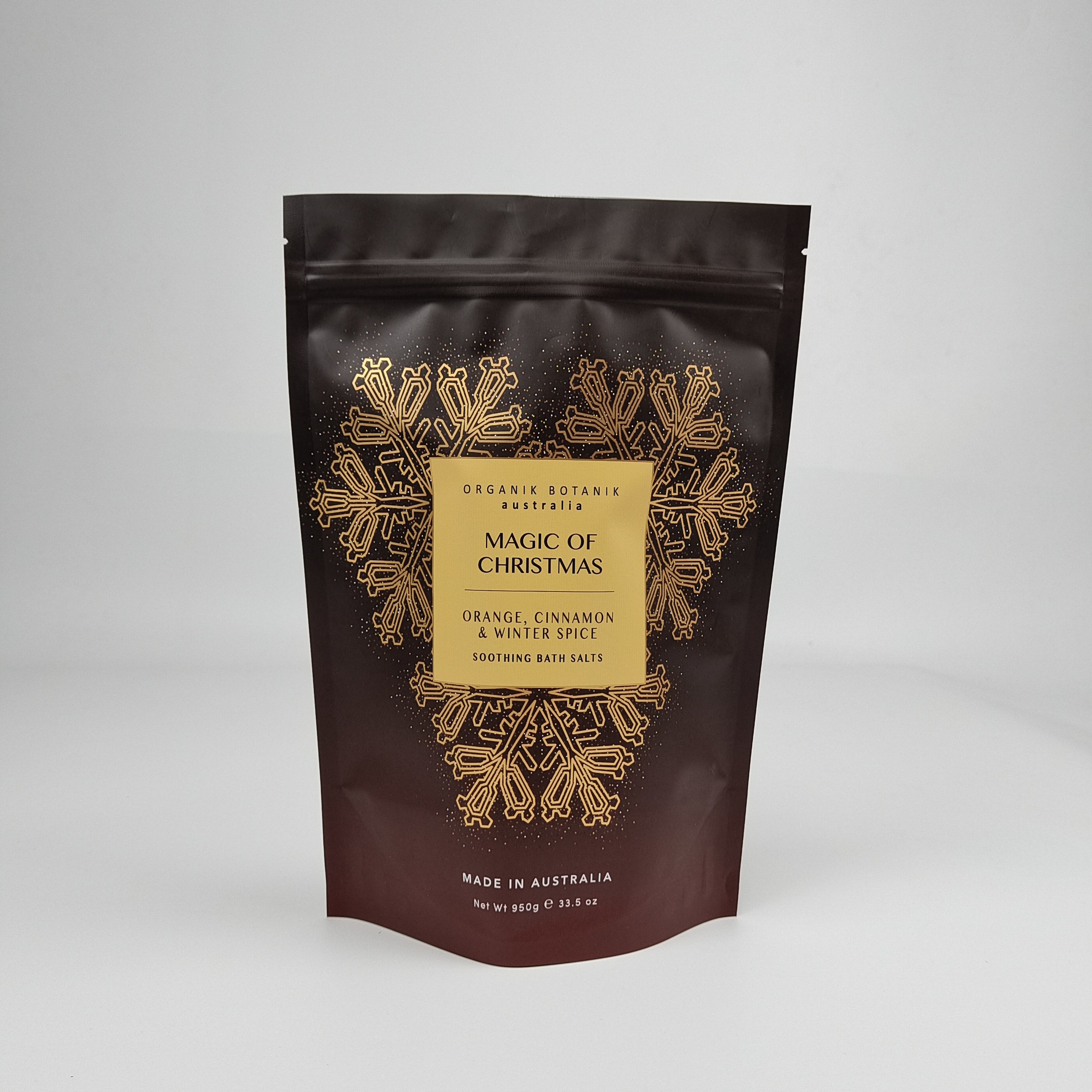 Mat Özel Baskılı Banyo Tuzları Paketleme Zip Kilitleme Plastik Çanta Banyo Tuzu Vücut Makyajı Duracak Cüzdanlı Cüzdan