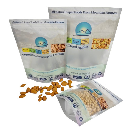 Toptan Yapımlı Yeniden Kapanabilir Plastik Torbalar Çay Paketleri Ayağa Kalk Poşet Fermuar Kilitli Torba