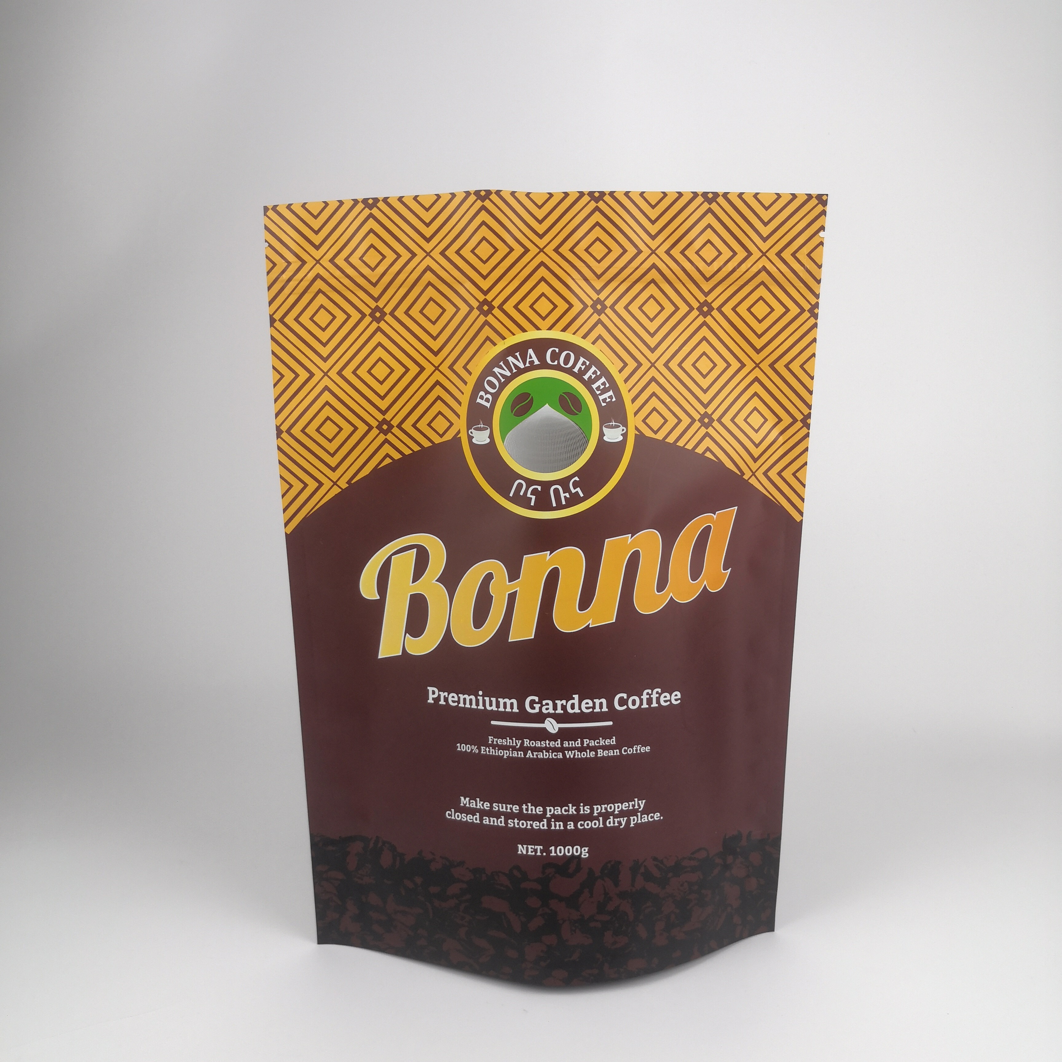 Özel yeniden kapatılabilir kokusuz Kraft Kağıt Paketleme Torbaları Logo ile Tozlu Sakızlı Şekerlik