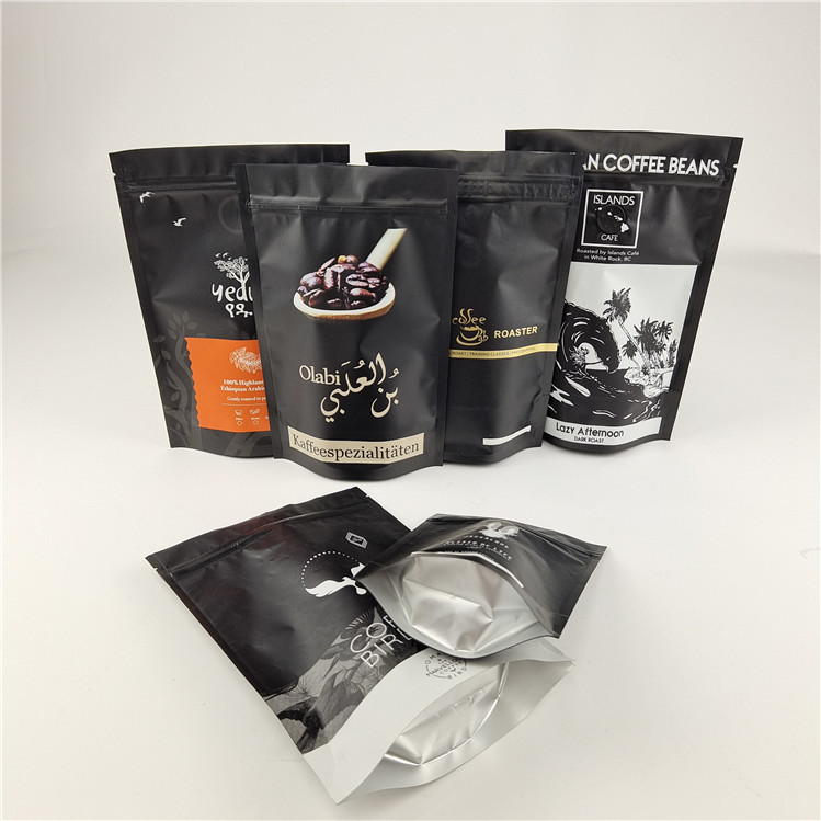 Laminasyonlu Alüminyum Folyo Ziplock Stand Up Pocket Dijital Baskı Özel Boyut / Renkler