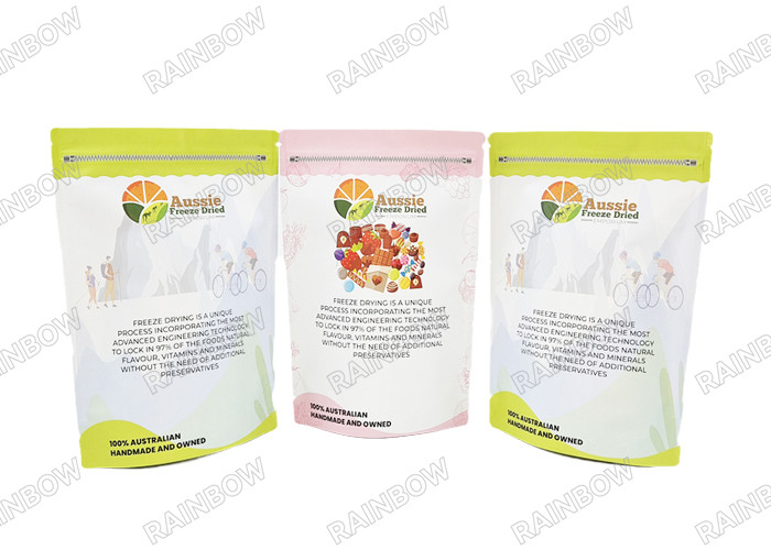 Kokusuz Alüminyum folyo ayağa kalkan poşet yeniden kilitlenebilir ziplock çocuk geçirmez 28g Mylar çantaları