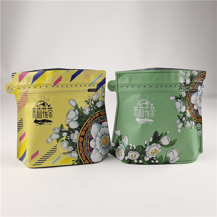 Özel Logo Mat Finish ısı mühürü Gıda ambalajı malzemesi Alüminyum folyo atıştırmalık torbası ambalajı