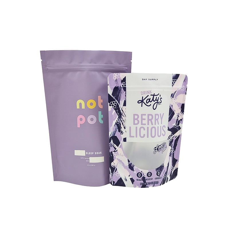 Yüksek bariyerli ve nem geçirmez kokusuz çantalar için hafif kanatlı folyo çanta ambalajı