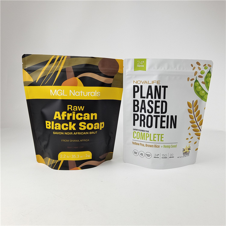 Gıda ve atıştırmalık ambalajı için en çok satan özel boyut ve kalınlık dijital baskı torbaları