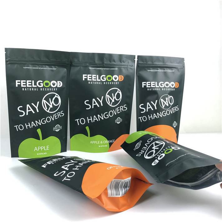 Özel Logo Baskılı Dürüst Fermuar Çanta Kokusuz Su geçirmez Plastik Paket Çantaları