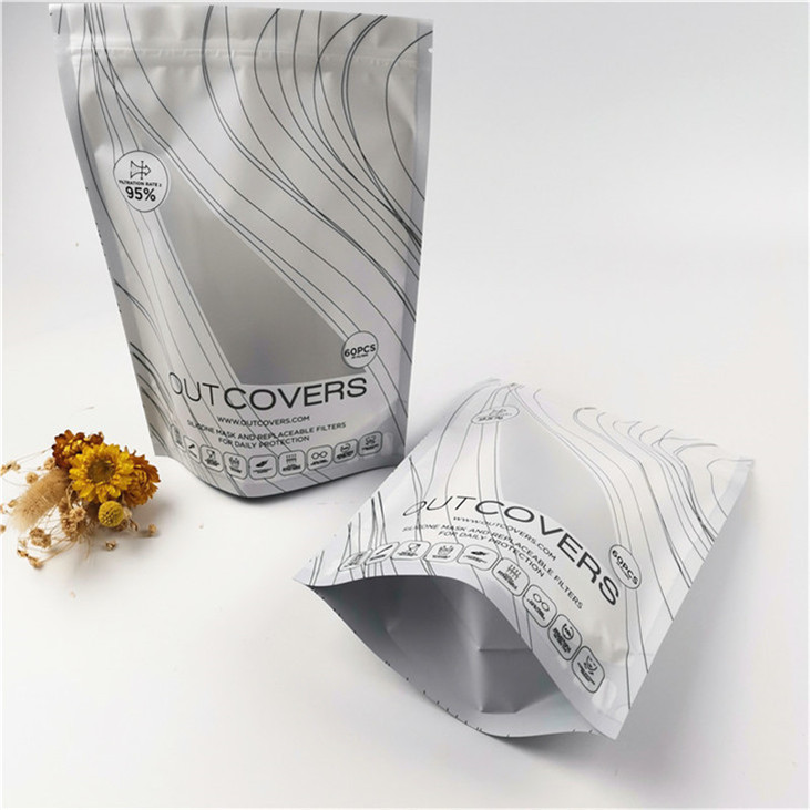 Gıda Paketleri Direk Fermuar Cüppe Sıcaklık Mühürleri Gıda Kaliteli Plastik Paket Çantaları