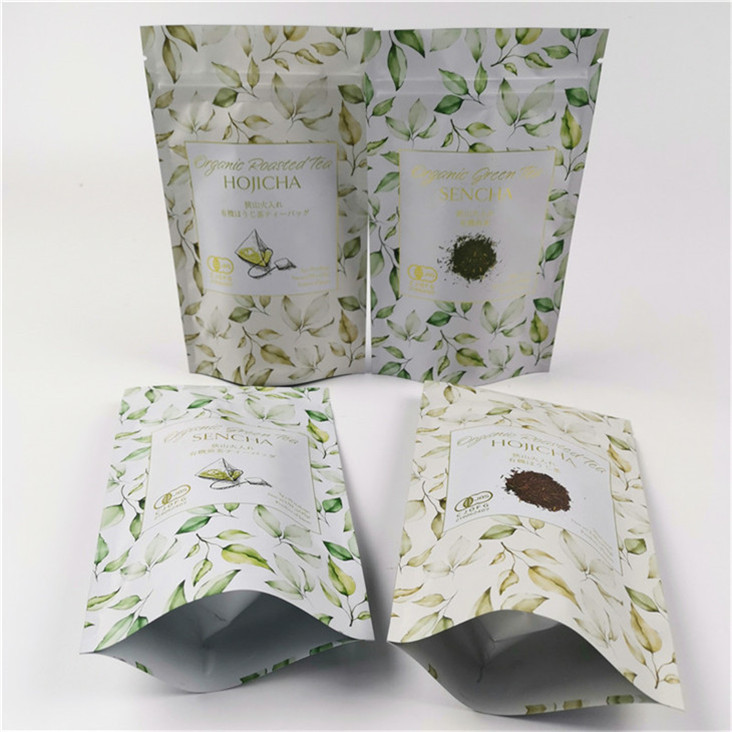 Moda Paketi Özel Logo Yazdırılmış 10 Renge Kadar Kabul Ediliyor Plastik Folyo Çay Poşeti