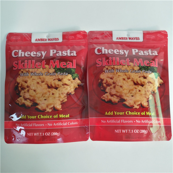 Gıda ambalajı malzemesi koku geçirmez nem geçirmez alüminyum folyo paketleme torbaları atıştırmalık için