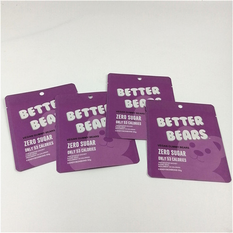 10 Renge Kadar Kabul Ediliyor Yüksek Kaliteli Yeniden Kapanabilir Mylar Saç Paket Çantası