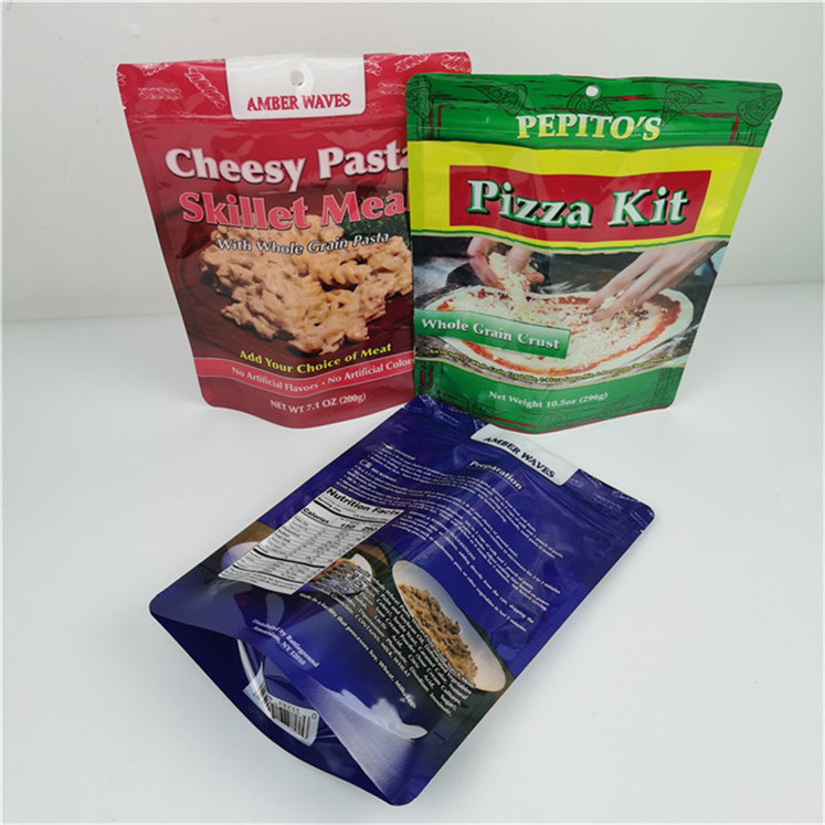 En Çok Satılan Ekoloji Dostu Depolama Özel Logo Baskılı Ayakta Dur Zipper Cüzdan Yeniden Kapanabilir Plastik