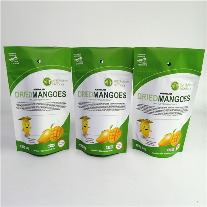 Besin ambalajı için özel tasarımlı MOPP/VMPET/PE Laminated Alüminyum folyo Mylar çantaları