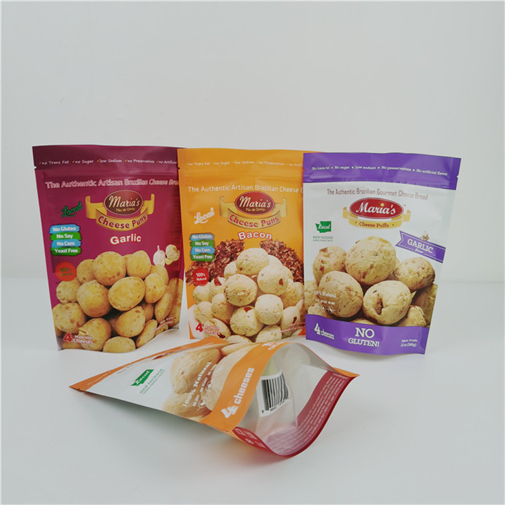 Gıda ambalajı Özel Boyutlu Alüminyum folyo renkli baskı ile Mylar çantaları