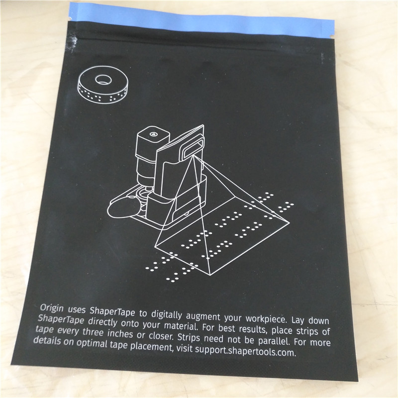 Tıbbi Bant Ambalajı İçin Üç Taraflı Mühür Mylar Kilitli Plastik Ambalaj Torbaları