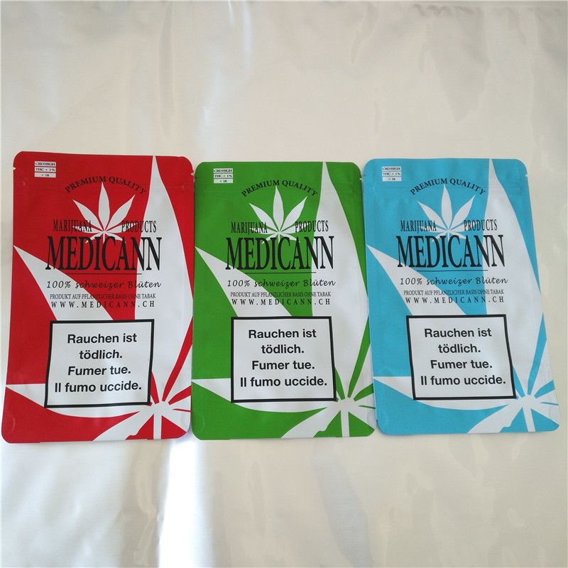 Cbd Thc Fudge Tohumları Isı Mühürlü Plastik Torbalar, Cbd Gummy Için Alüminyum Folyo Poşet