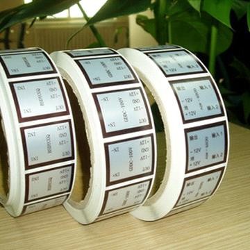 Yüksek Bariyerli Konforlu Plastik Film Ambalaj Kendinden yapışkanlı Etiketler