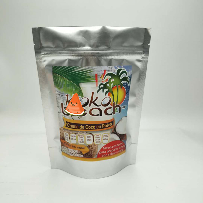 Özel Boyutlu Plastik Torbalar Ambalaj, Alüminyum Folyo Çanta Stand Up