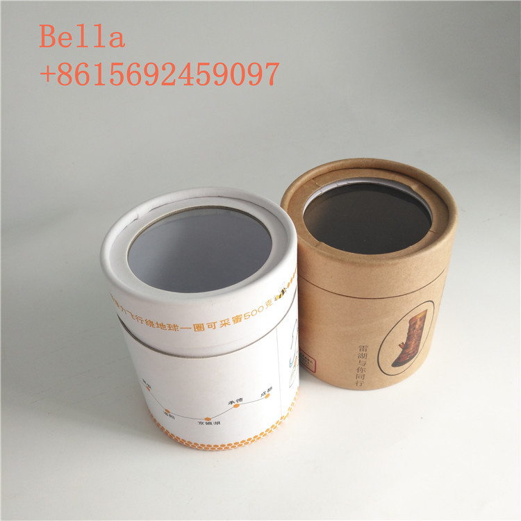 Çevre Dostu Kağıt Kutu Ambalajı Temizle Pencereli Özelleştirilmiş Şekil