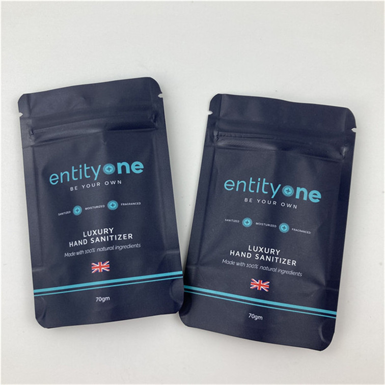 Özel Logo Baskılı Zıpkınlı Ayağa Kalk Çanta Mat Finish Alüminyum Folyo Gıda Sınıfı Malzemesi Doypack