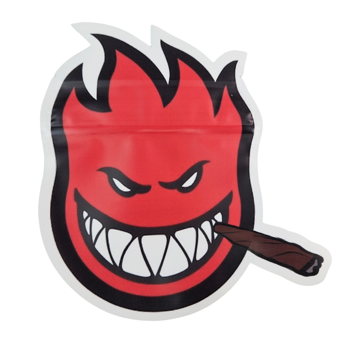 Yenilebilir Cali 3.5g 7g Mylar Kilitli Yumuşak Dokunuşlu Koku Geçirmez Düzensiz Şekilli Kurabiye Kalıp Kesim Ambalaj Plastik Poşet