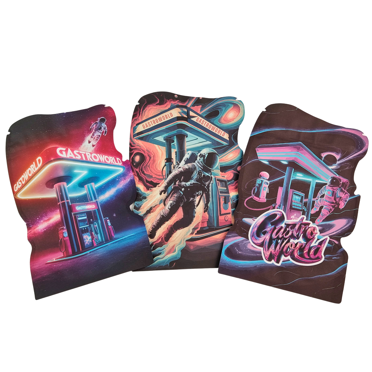 Özel Kalıp Kesim Mylar Torbalar 3.5g-28g Çocuk Kilitli Fermuarlı