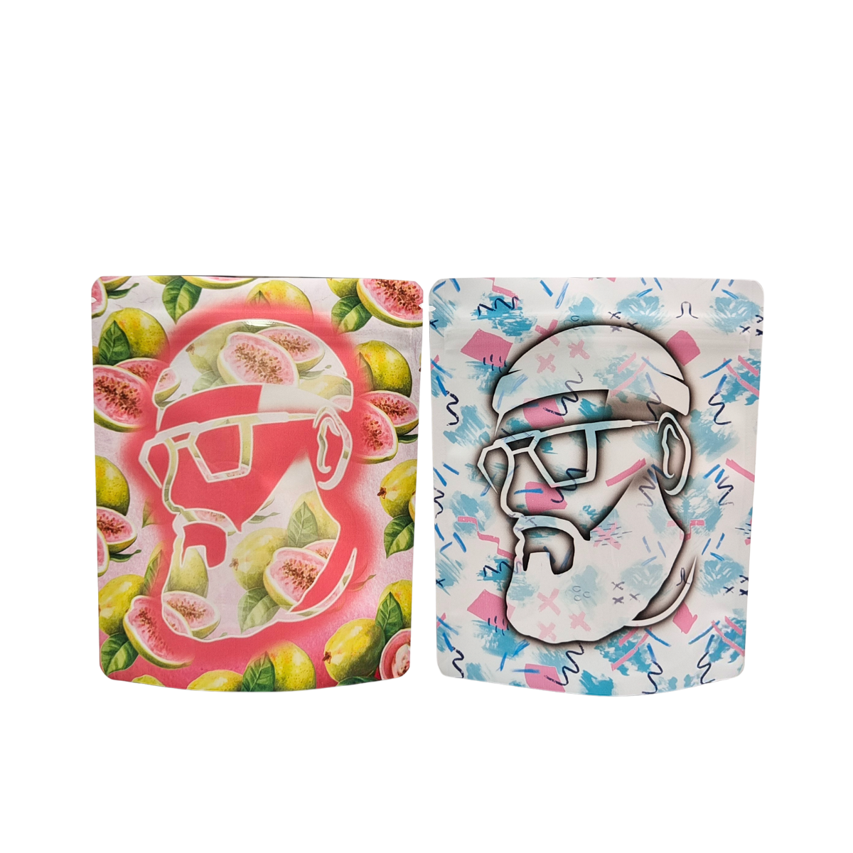 Tekrar kullanılabilir ısı mühürü 3.5g 1oz Mylar fermuar torbaları dik alüminyum folyo koku geçirmez Cali gıda depolama Mylar torbaları özel basılı