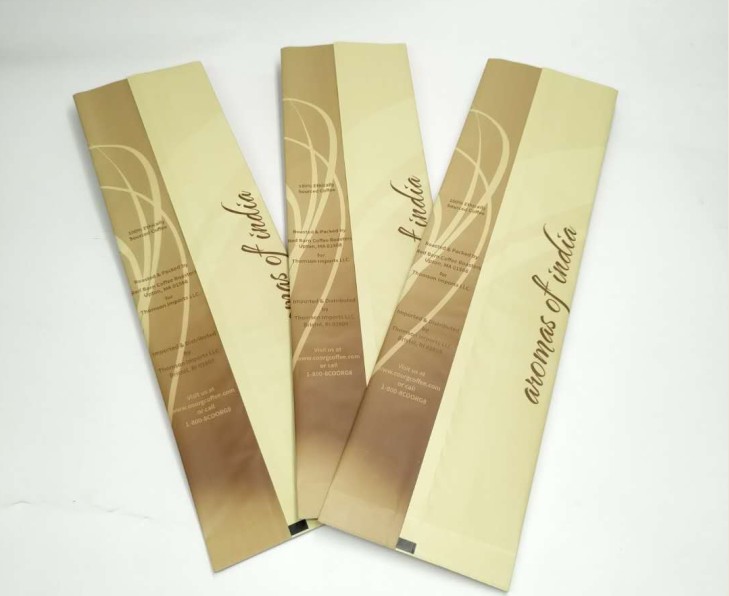 250 Gram Özel Baskılı Kahve Poşetleri Neme Dayanıklı Gıda Güvenliği Valfli