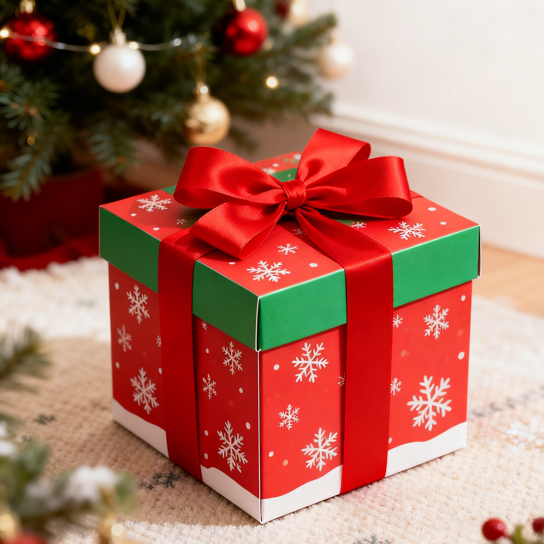 Geri Dönüşümlü Biyolojik Olarak Bozunabilir Kraft Dikdörtgen Hediye Kutuları Katlanabilir Kapak Kurdele UV Kaplama Mat Özel Doğum Günü Noel Hediye Kutusu