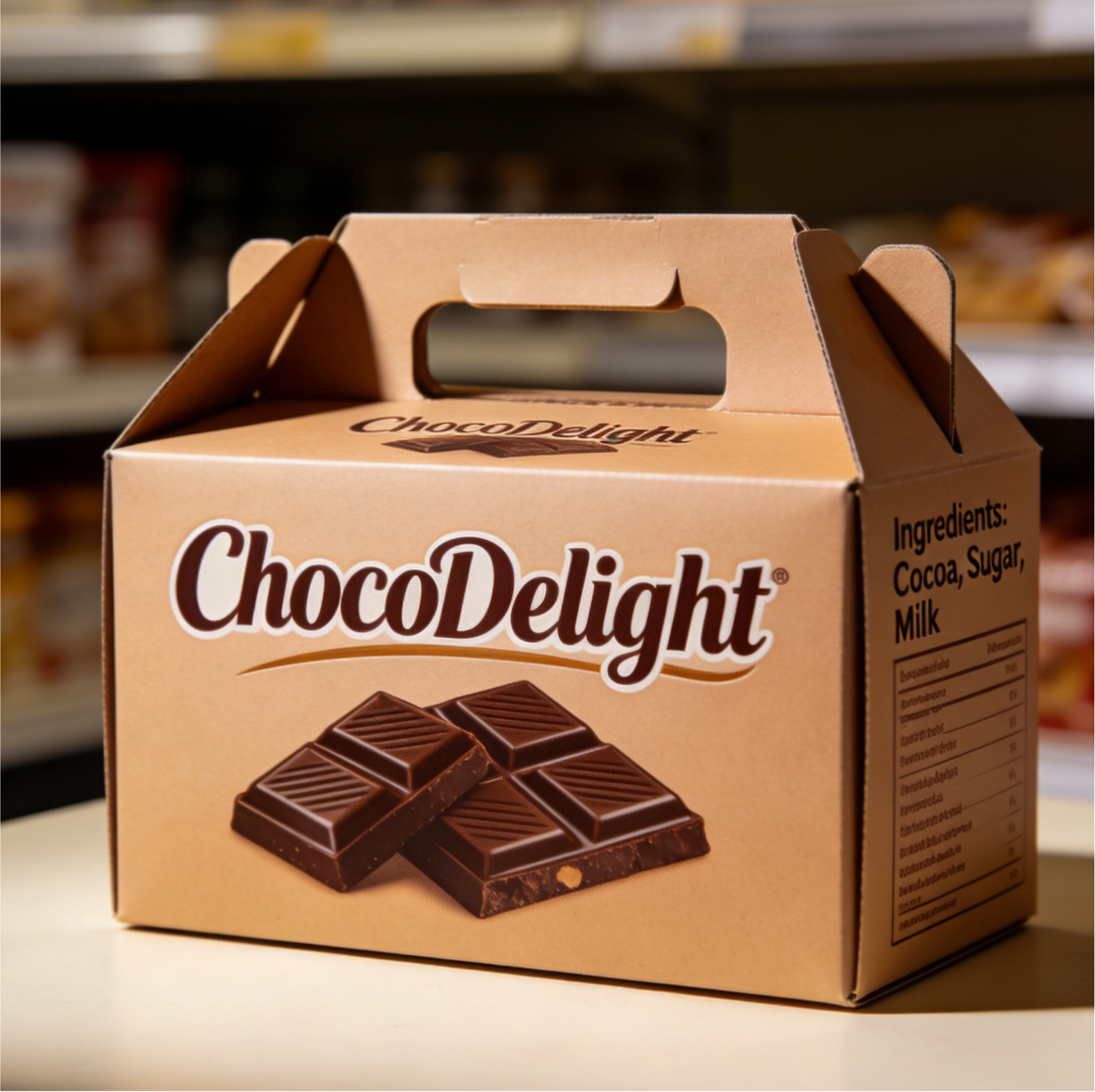 Özel baskı Altın folyo damgalanmış düğün hediye kutusu şeker ve çikolata için açık pencereli