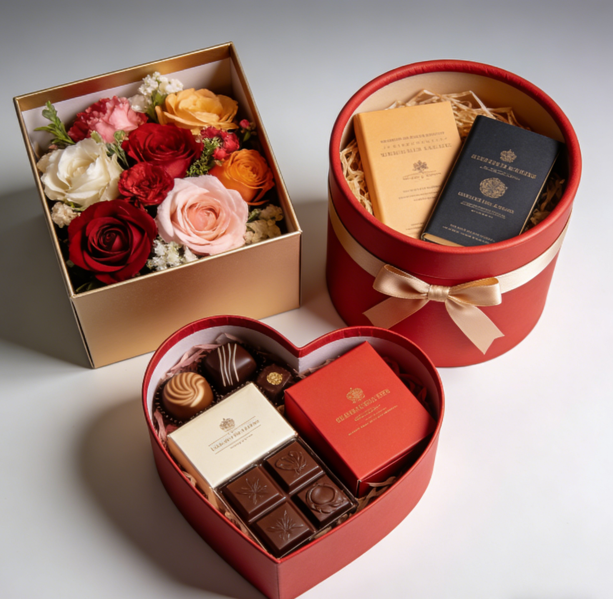 Özel Ekoloji Dostu Katlanabilir 350g Kalınlıklı Karton Dönüşüm Kutusu Mücevher Giysi Ayakkabılar Saatler