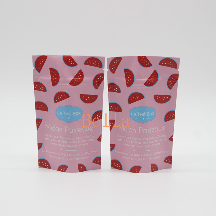 Mylar Bitkisel Tütsü Ambalaj Kilitli Tütün Yaprakları Stand Up Çantası 120-180 Mic Kalınlığı