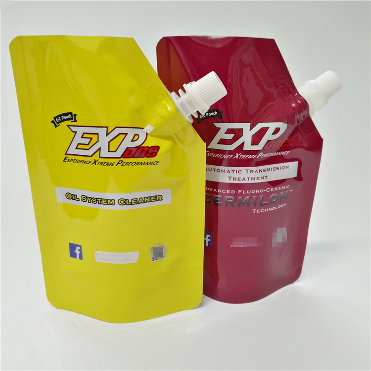 BPA Ücretsiz Plastik Saç Maskesi Bacalı Çanta Ambalaj Liquiddrink Kahve Stand Up Torbalar