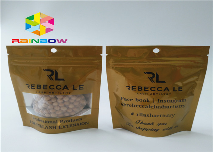 CMYK Baskı Isı Yalıtım Ambalaj Torbaları, Koku Korumalı Stand Up Fermuar Çanta Torbaları