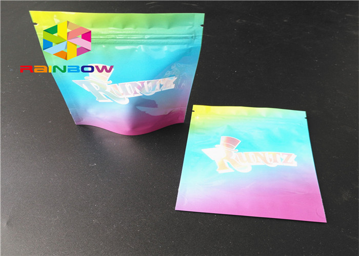 Bitkisel Tütsü Çanta Plastik Torbalar Paketleme Kratom Kılıfı Enerji Hapları Fermuar Kilidi