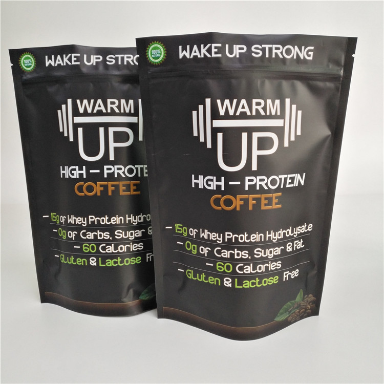 Alüminyum Folyo Plastik Torbalar Ambalaj Vitaminleri Spor Beslenme Takviyesi Toz Torbası