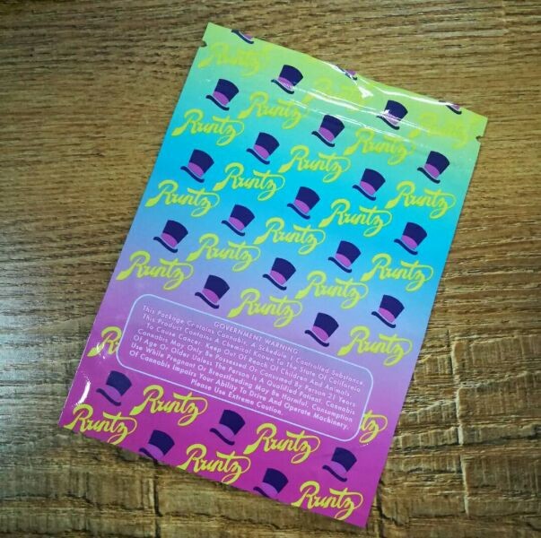 Hologram Baskı Bitkisel Tütsü Ambalajları, Çerezler Büyük Als Egzotik İçin Plastik Kılıfı Stand Up