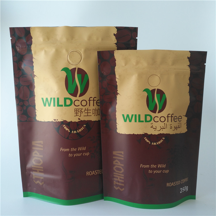 Özel Baskılı Alüminyum Folyo Stand Up Kılıfı Geri Dönüşümlü Mat Yüzey PDA SGS Onayı