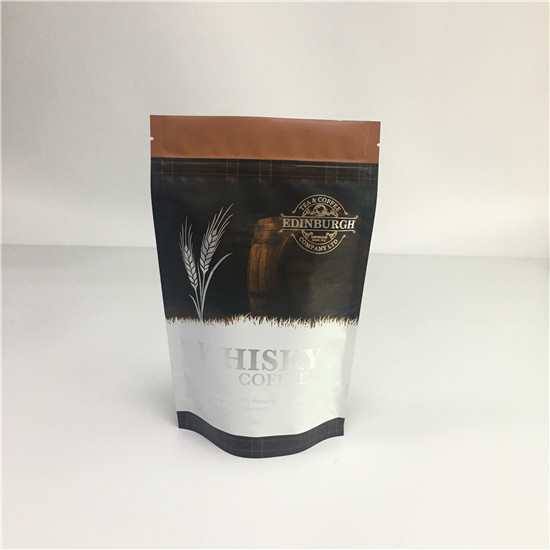 Lamine Alüminyum Folyo Kilitli Stand Up Torbalar, Valfli Kapalı Plastik Torbalar