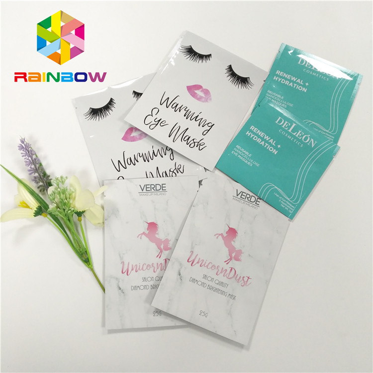 Gözyaşı Çentikli Üç Taraflı Isı Yalıtım Ambalajına Özel Baskılı Plastik Torbalar