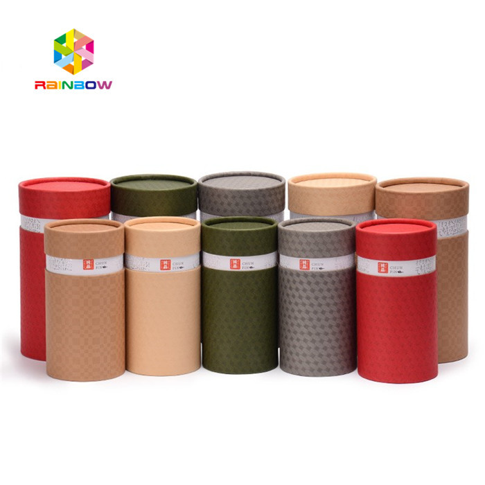 Baskılı CBD Şişeleri Geri Dönüşüm Kağıt Kutu Ambalaj Karton Kağıt Tüpü Lamine Malzeme