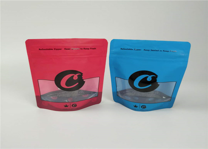 Alüminyum Folyo Çantalar Plastik Torbalar Paketleme 1LB Kurabiye CBD Ambalajı Dayanıklı